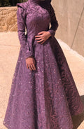 Purple dress