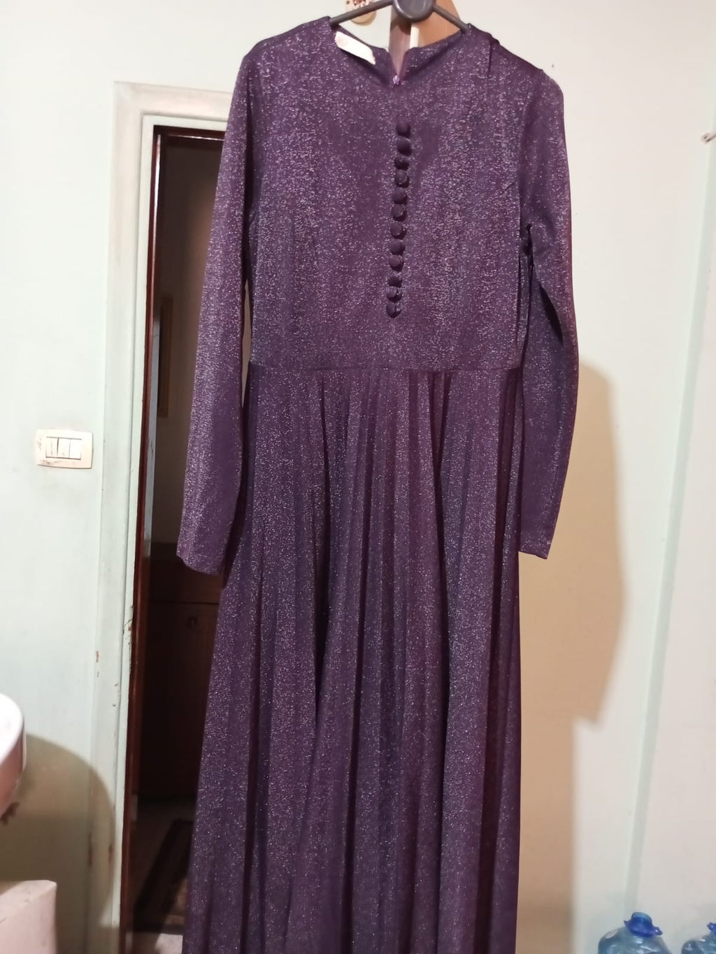 Purple dress