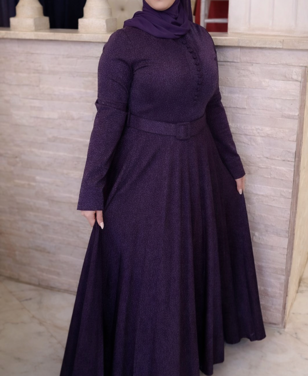 Purple dress